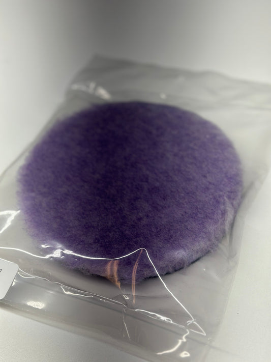 Purple wool pad